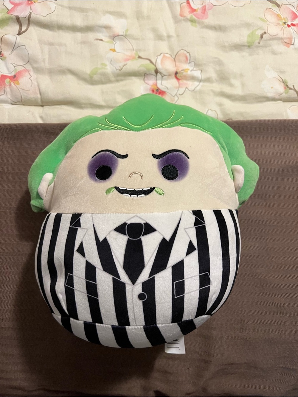 SQUISHMALLOWS BEETLEJUICE Plush Stuffed Toy Green/Black/White